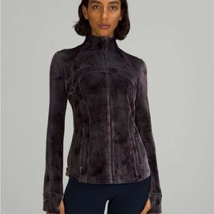 Lululemon Define Jacket *Velour Interstellar Dark Grey Multi